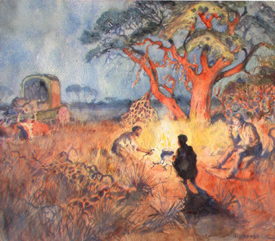 Bild Feuer von Uli Aschenborn